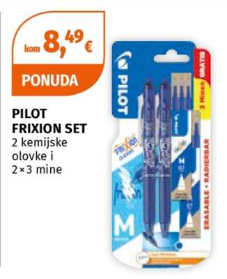 PILOT FRIXION SET