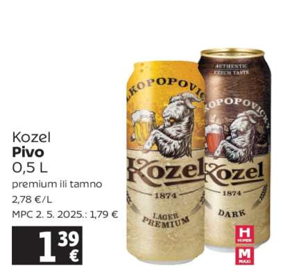 KOZEL Pivo