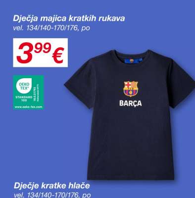Dječja majica kratkih rukava