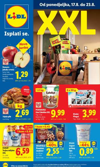 Lidl katalog - 17.08.2026. - 23.08.2026.