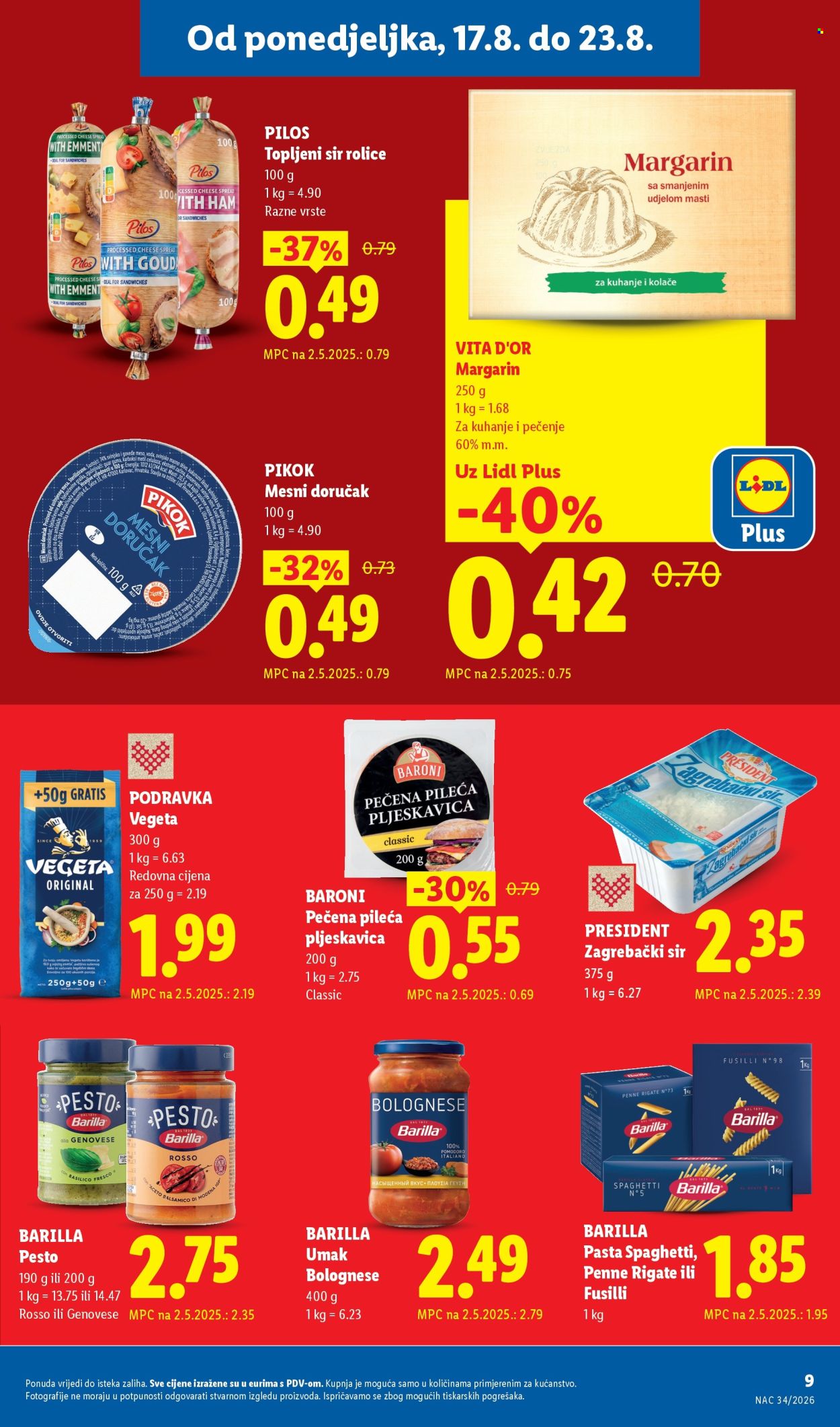 Lidl katalog - 17.08.2026. - 23.08.2026. Stranica 9