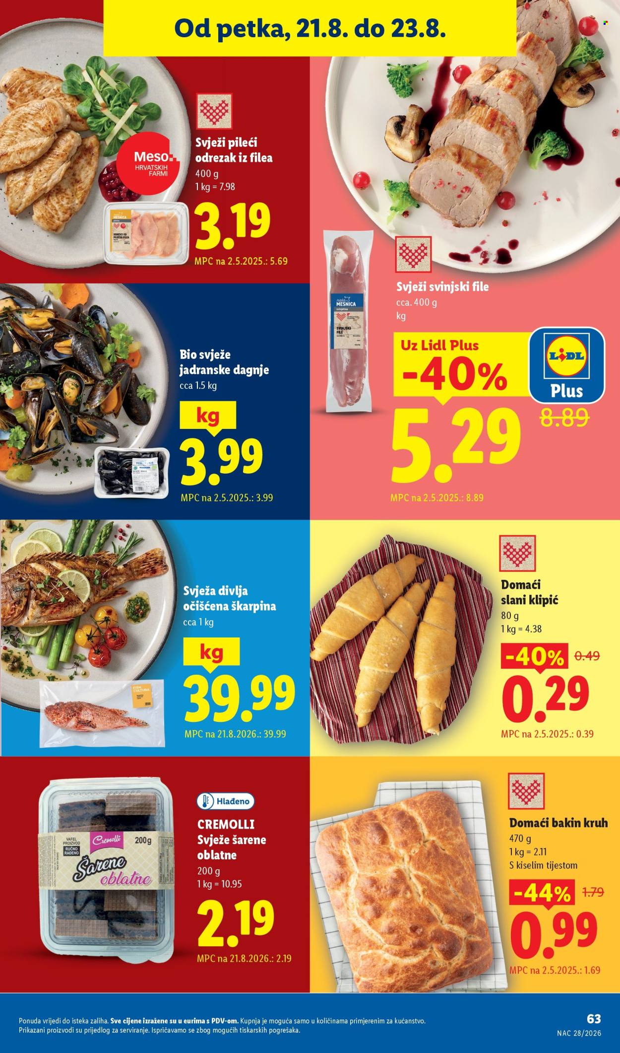 Lidl katalog - 17.08.2026. - 23.08.2026. Stranica 63