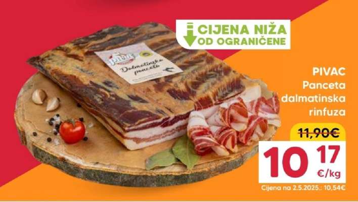 PIVAC Panceta dalmatinska rinfuza