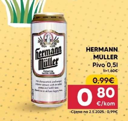 HERMANN MULLER Pivo 0,5l