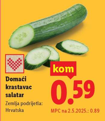 Domaći krastavac salatar