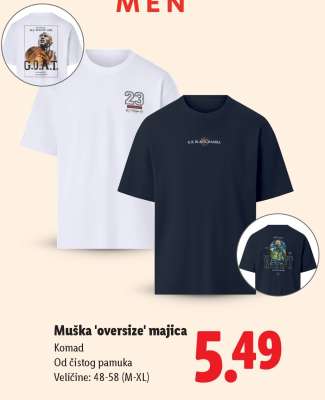 Muška 'oversize' majica