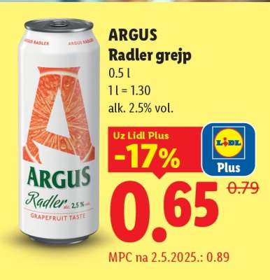 ARGUS Radler grejp