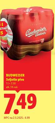 Budweiser Svijetlo pivo