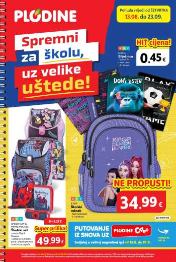 Plodine katalog - 14.08.2026. - 23.08.2026.