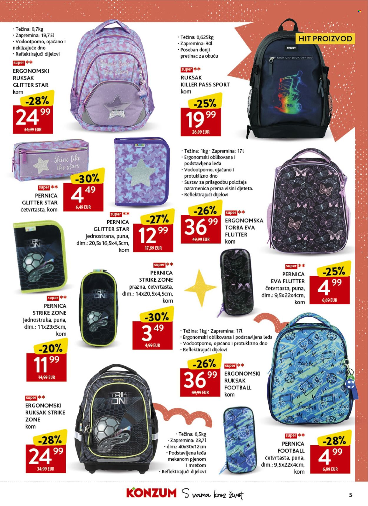 Leták Konzum - 17.8.2026 - 20.9.2026. Strana 5