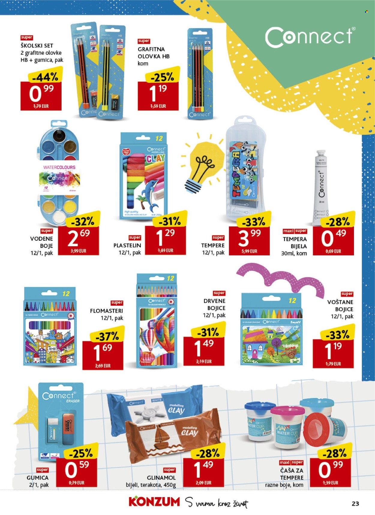 Leták Konzum - 17.8.2026 - 20.9.2026. Strana 23