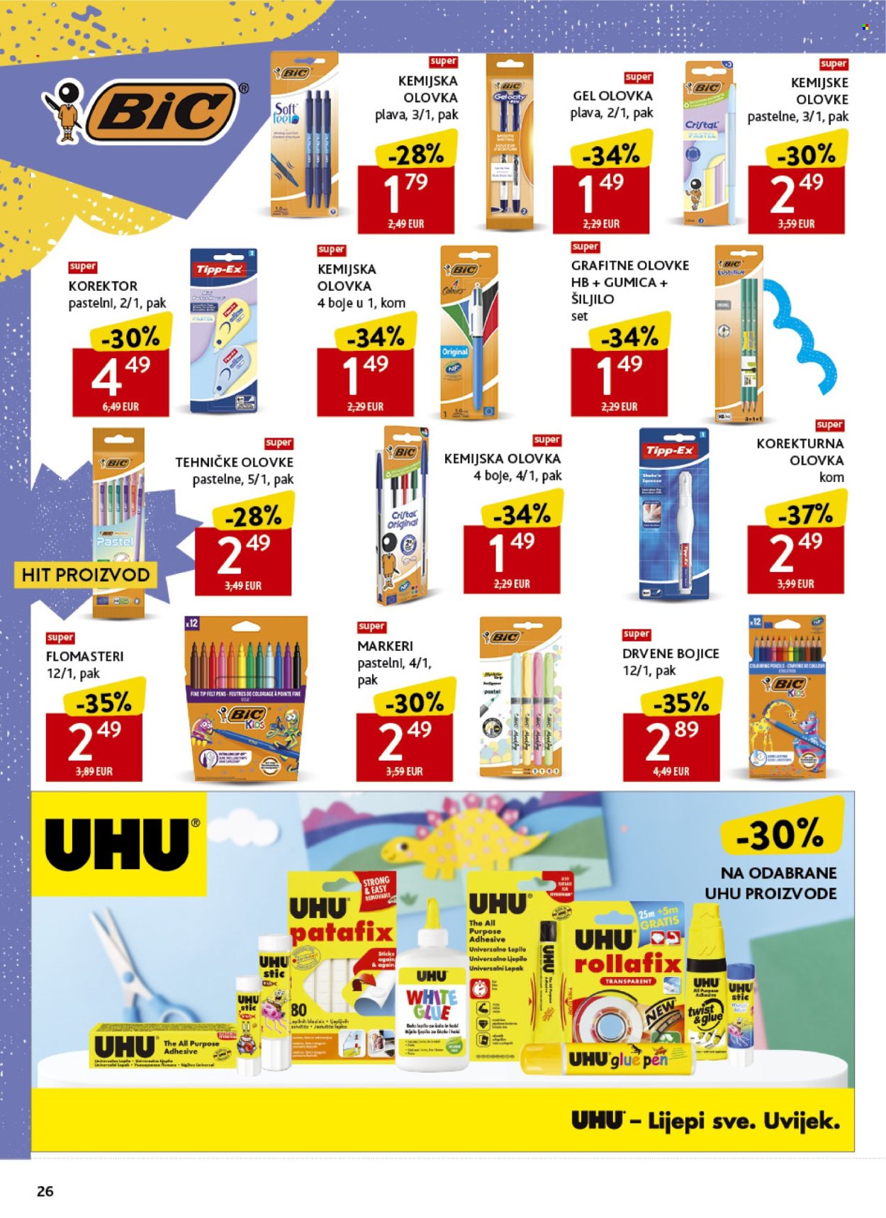 Leták Konzum - 17.8.2026 - 20.9.2026. Strana 26