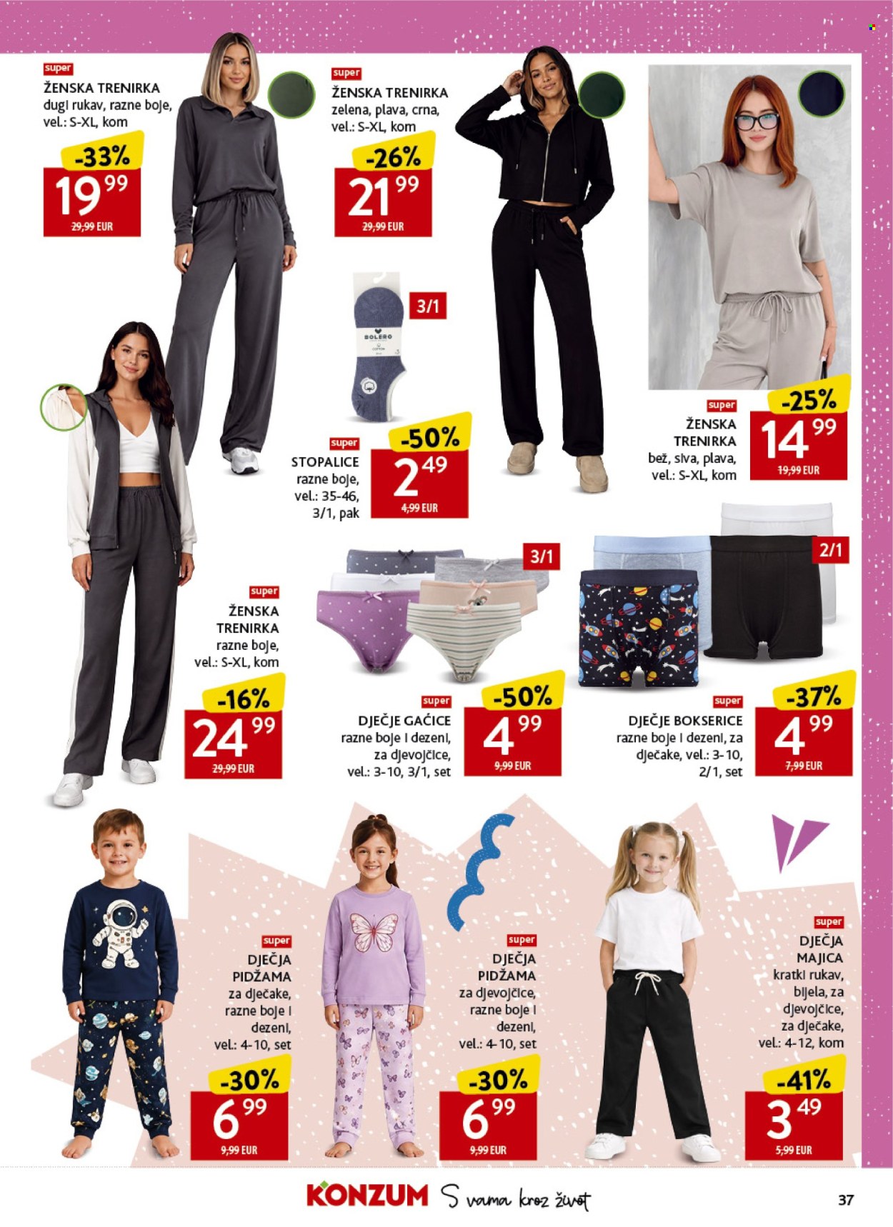 Leták Konzum - 17.8.2026 - 20.9.2026. Strana 37