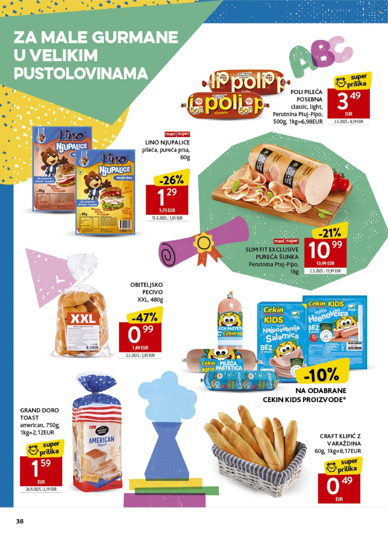 Leták Konzum - 17.8.2026 - 20.9.2026. Strana 38