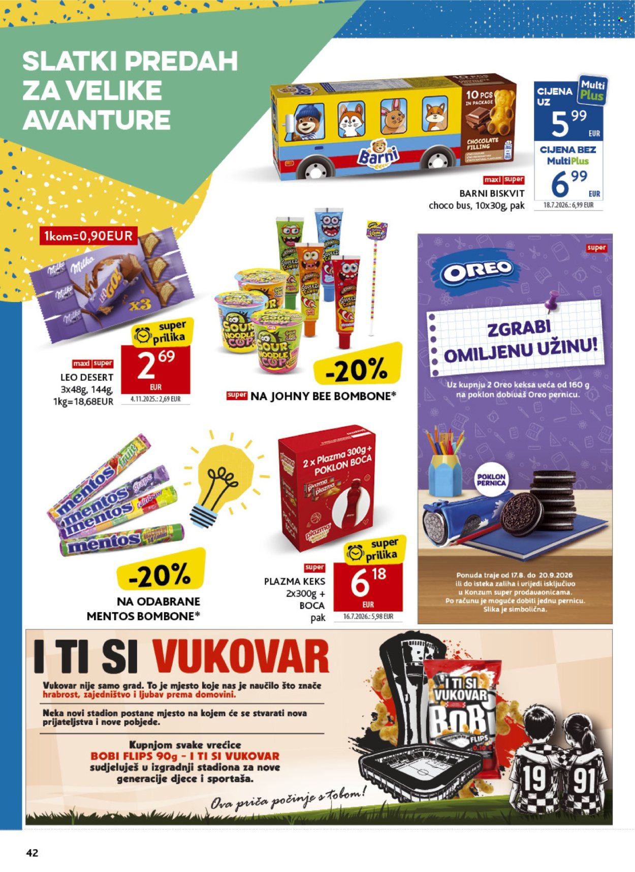 Konzum katalog - 17.08.2026. - 20.09.2026. Stranica 42