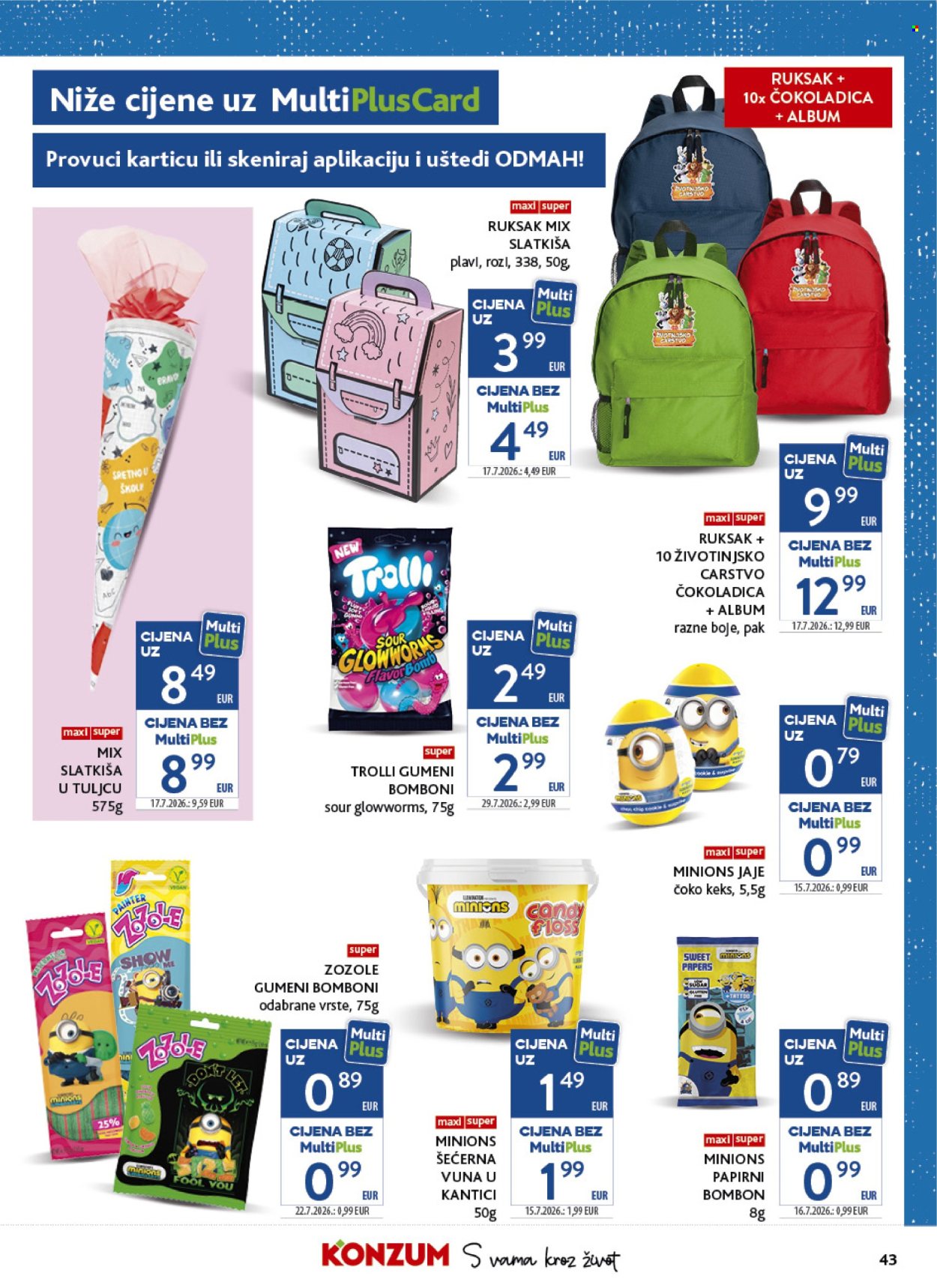 Konzum katalog - 17.08.2026. - 20.09.2026. Stranica 43