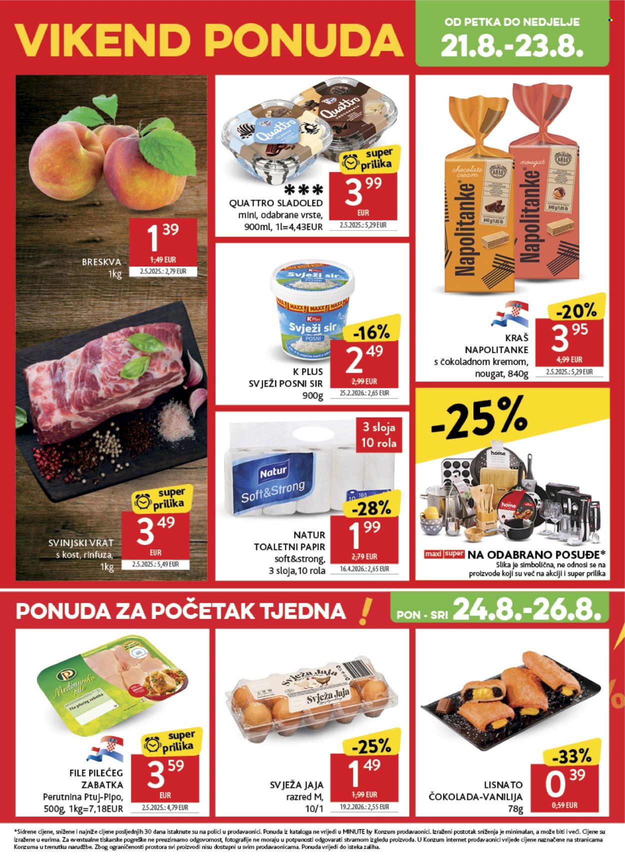 Konzum katalog - 19.08.2026. - 25.08.2026. Stranica 38