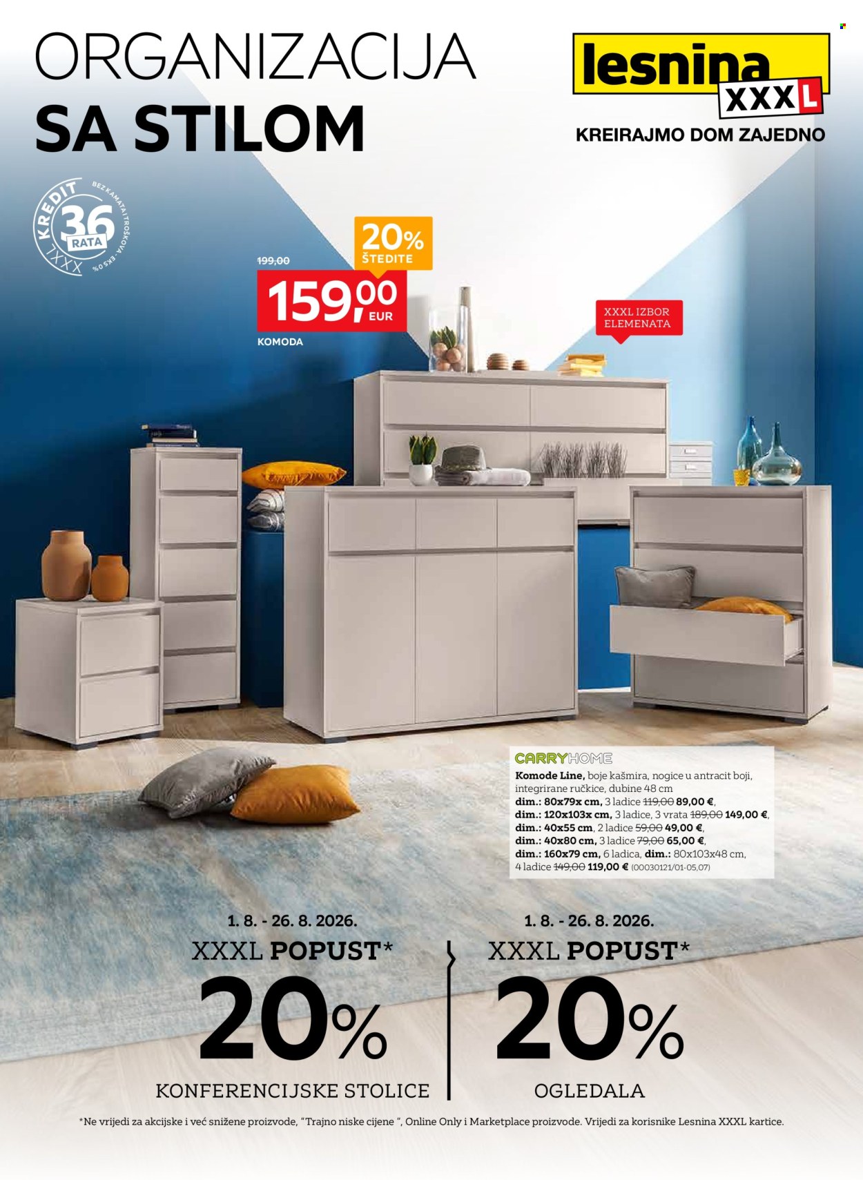 Lesnina katalog - 01.08.2026. - 26.08.2026. Stranica 1