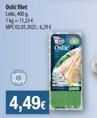 Oslić filet