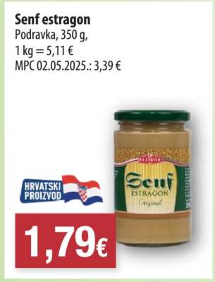 Senf Estragon