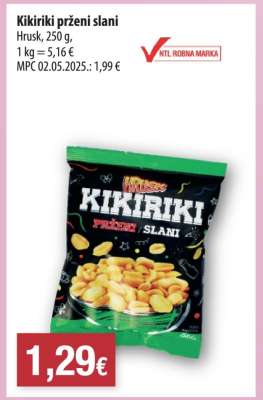 Kikiriki prženi slani