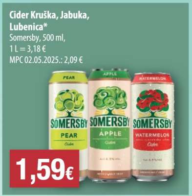 Cider Kruška, Jabuka, Lubenica