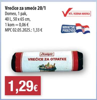 Vrećice za smeće 20/1