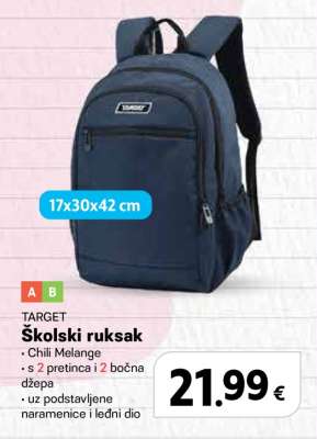 Target Školski ruksak