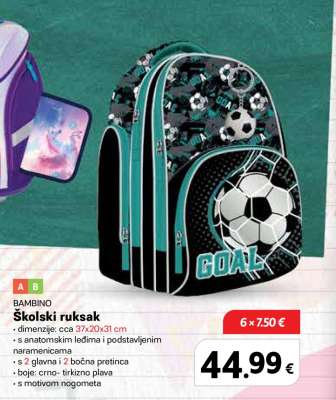 Školski ruksak