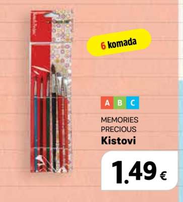 MEMORIES PRECIOUS Kistovi
