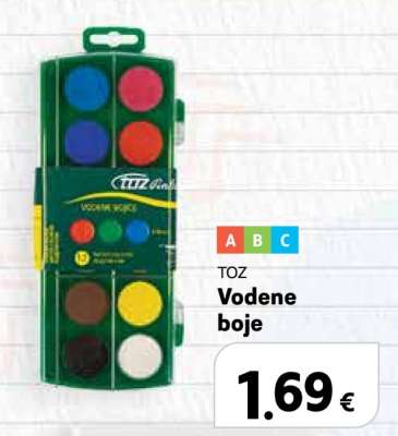 TOZ Vodene boje