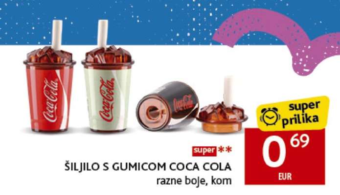 Šiljilo s gumicom Coca-Cola