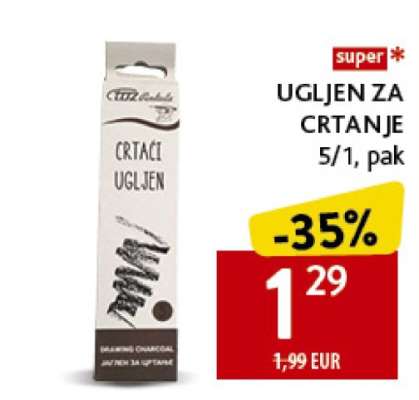 UGLJEN ZA CRTANJE 5/1, pak