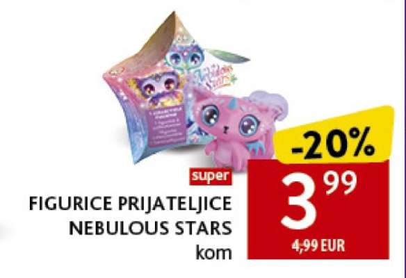 FIGURICE PRIJATELJICE NEBULOUS STARS