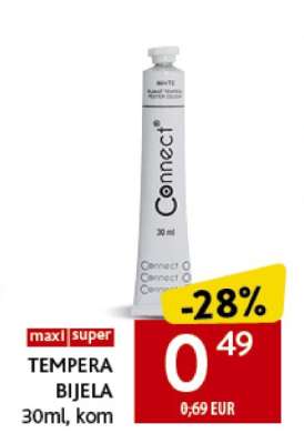 TEMPERA BIJELA