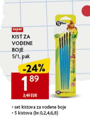 KIST ZA VODENE BOJE