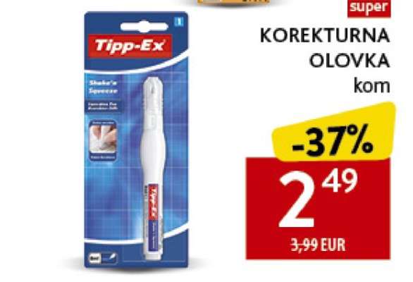 KOREKTURNA OLOVKA