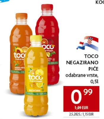 TOCO NEGAZIRANO PIĆE