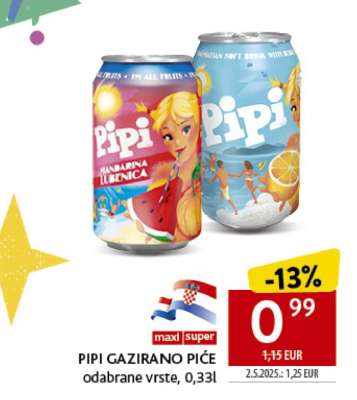 PIPI Gazirano piće