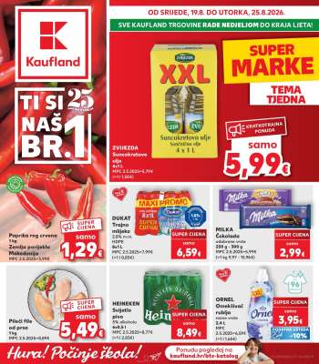 Kaufland katalog - 19.08.2026. - 25.08.2026.