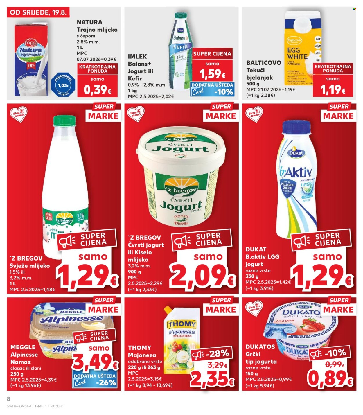 Kaufland katalog - 19.08.2026. - 25.08.2026. Stranica 8