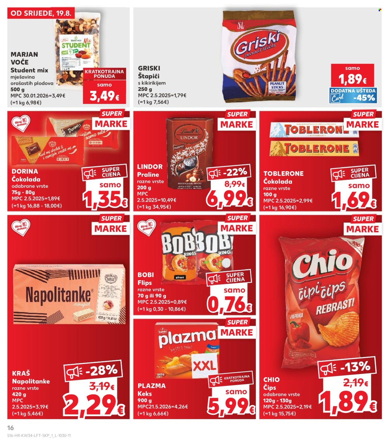 Kaufland katalog - 19.08.2026. - 25.08.2026. Stranica 16