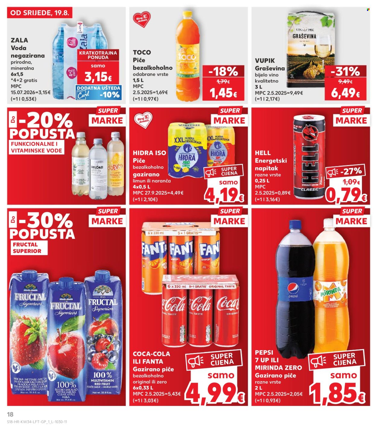Kaufland katalog - 19.08.2026. - 25.08.2026. Stranica 18