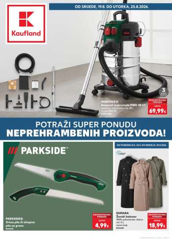 Kaufland katalog - 19.08.2026. - 25.08.2026.
