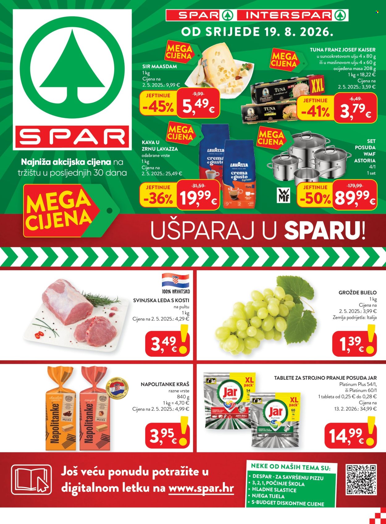 SPAR katalog - 19.08.2026. - 25.08.2026. Stranica 1