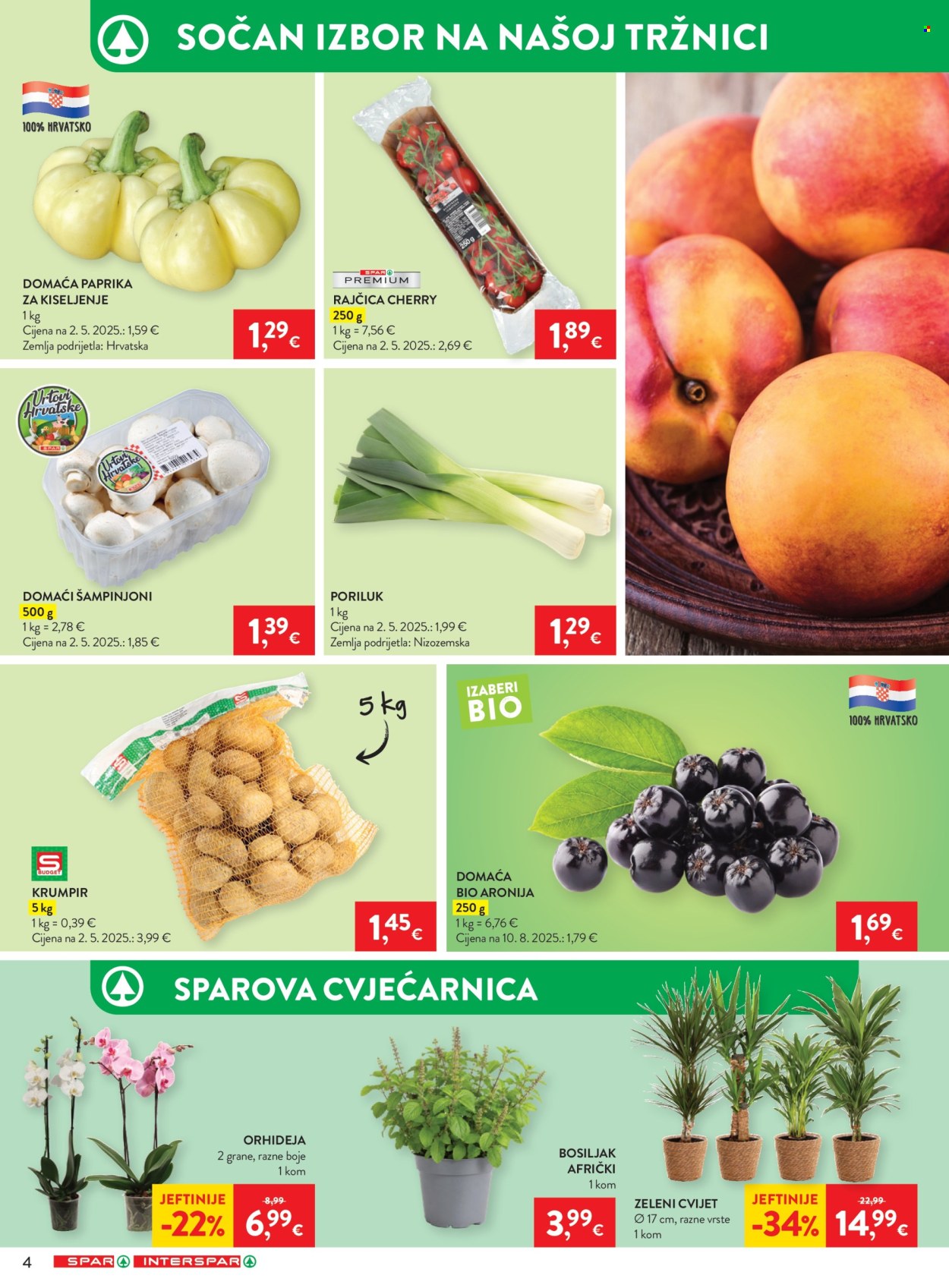 INTERSPAR katalog - 19.08.2026. - 25.08.2026. Stranica 4
