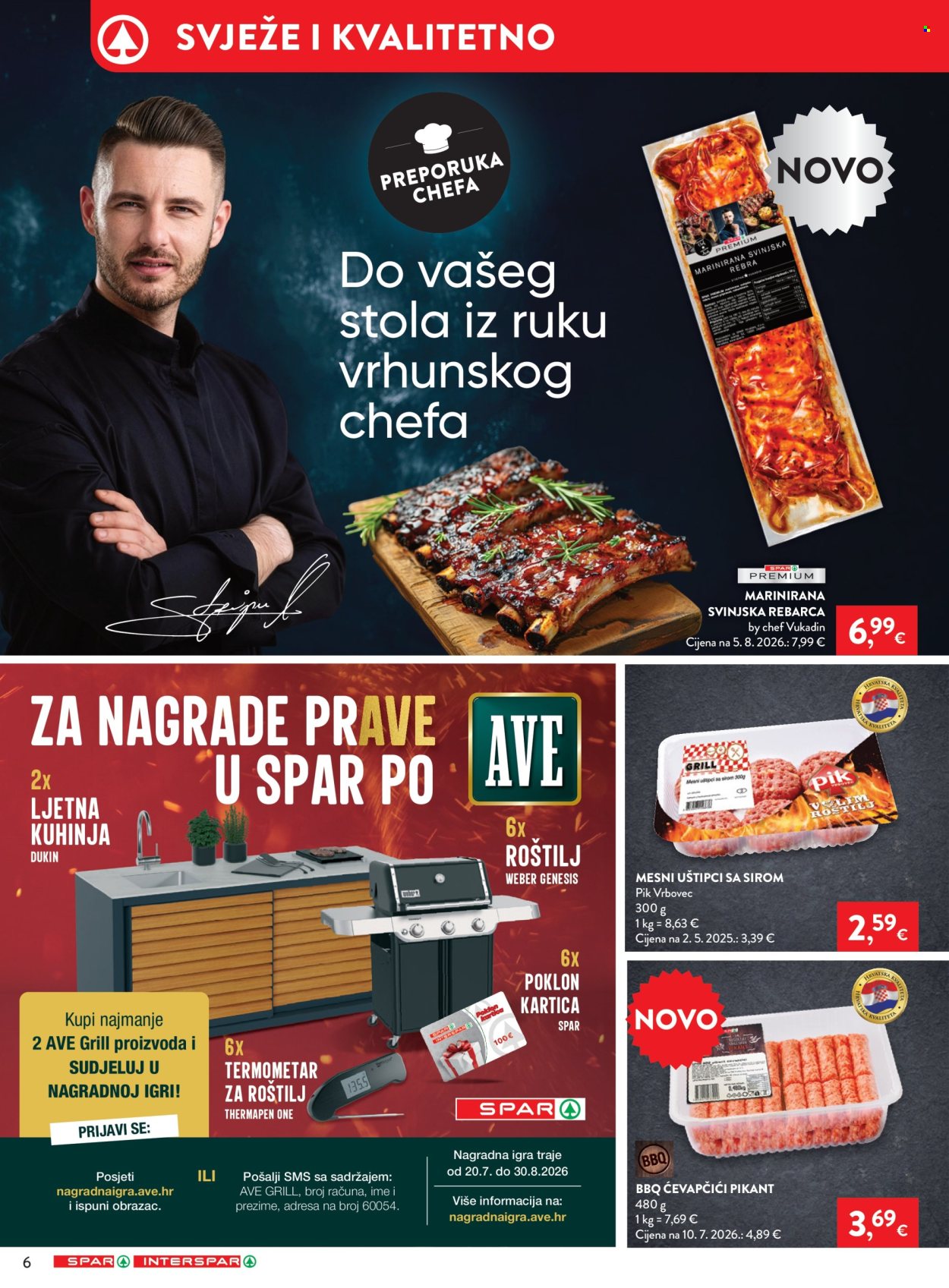 INTERSPAR katalog - 19.08.2026. - 25.08.2026. Stranica 6