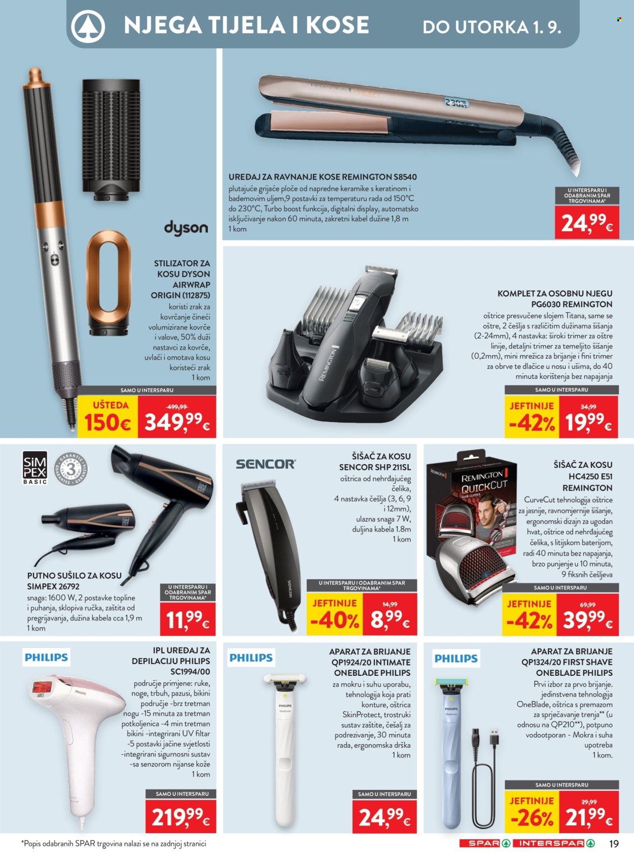 INTERSPAR katalog - 19.08.2026. - 25.08.2026. Stranica 29