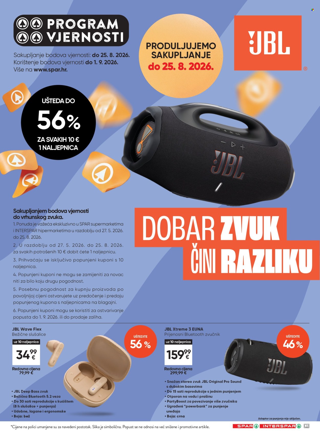 INTERSPAR katalog - 19.08.2026. - 25.08.2026. Stranica 36
