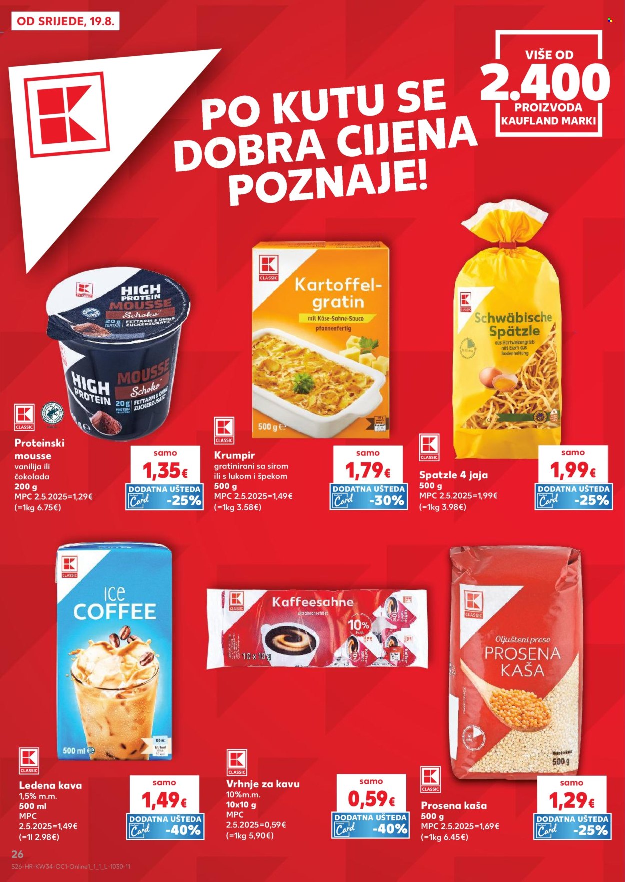 Kaufland katalog - 19.08.2026. - 25.08.2026. Stranica 26